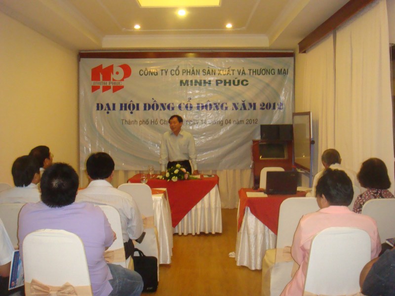 Đại hội cổ đông năm 2012 - Công Ty Cổ Phần Tập Đoàn Bao Bì Sài Gòn